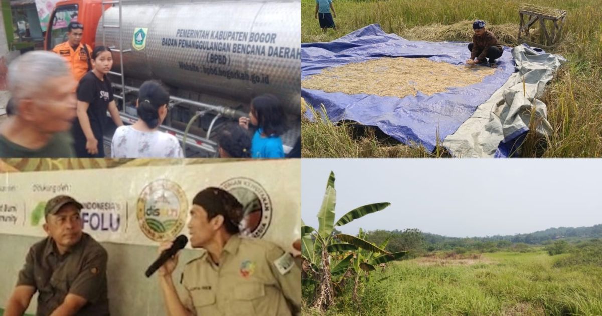 Waka Bidang Lingkungan Hidup HA IPB Soroti Irigasi di Bogor Barat yang Tak Kunjung di Perbaiki