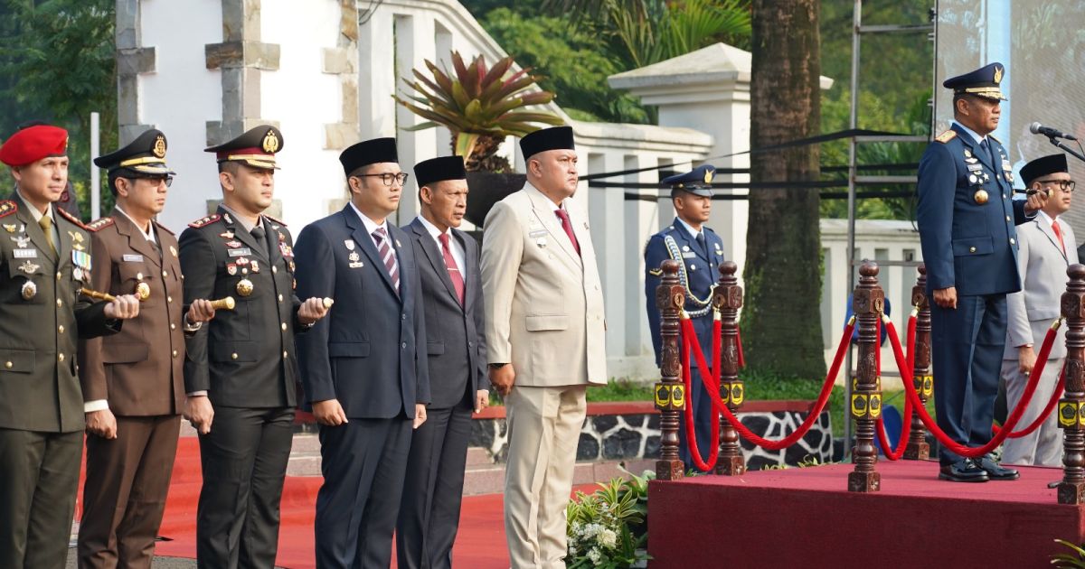 Peringati Hari Lahir Pancasila di TMP Pondok Rajeg, Rudy Susmanto Ajak Generasi Muda Cintai NKRI