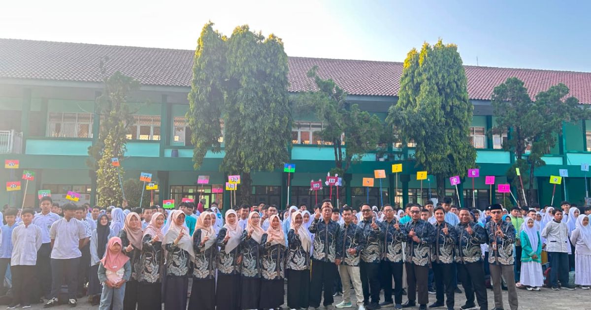Ratusan Murid Baru MAN 1 Bogor Ikuti Apel Pembekalan Pra-MATAMUDA