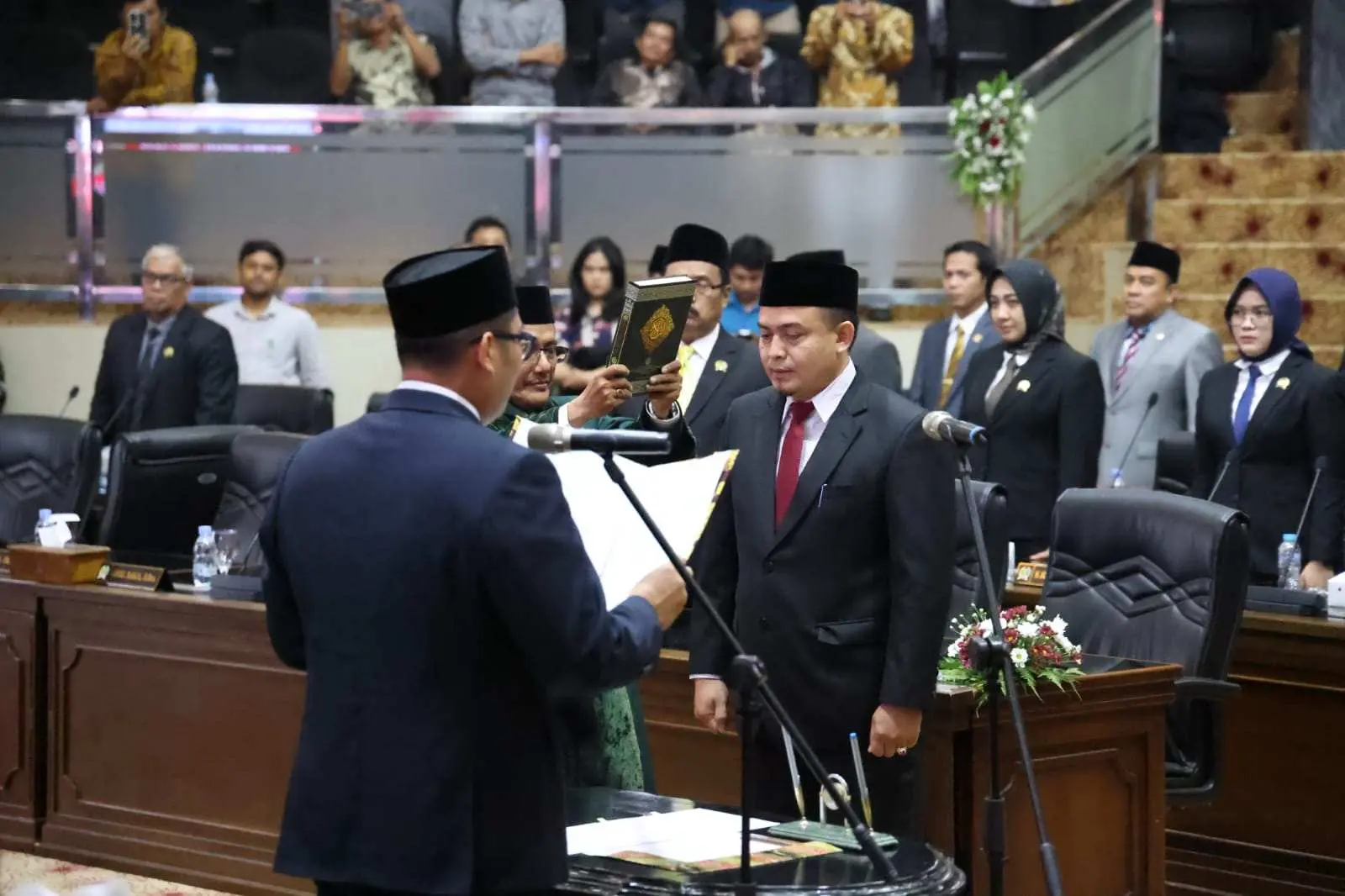 Pemkab Bogor Bersama DPRD Kabupaten Bogor Gelar Rapat Paripurna Pergantian Antar Waktu Anggota, Ini Harapan Bachril Bakril
