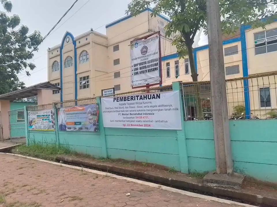 Lahan Diduduki Yayasan Pendidikan, PT Mentari Bersahabat Keluarkan Ultimatum