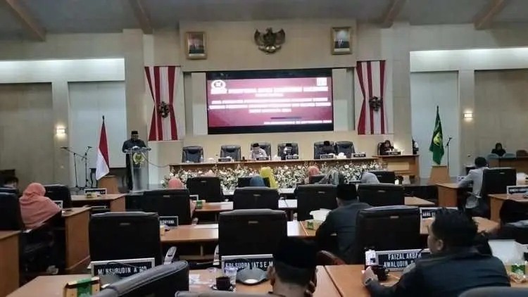 DPRD Kabupaten Sukabumi Gelar Rapat Paripurna Bersama Bupati Bahas RAPBD 2024