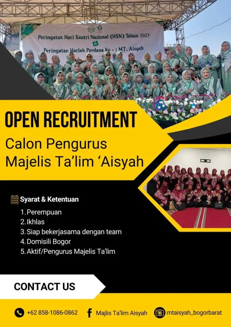 Ini Pesan Kang RS dalam Pengajian ke 13 Majelis Ta'lim Aisyah