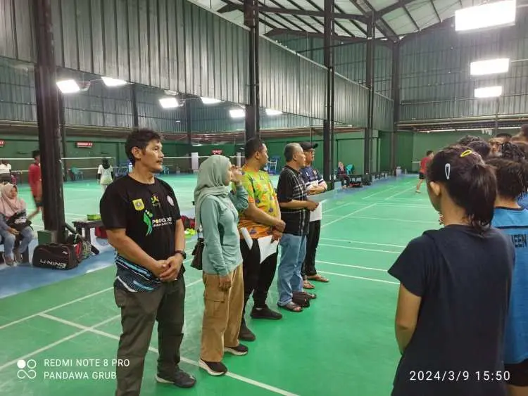 Siap Hadapi Popwilda Jabar 2024, Ketua PBSI Kabupaten Bogor Targetkan Lolos Ke Popda Jabar 2025