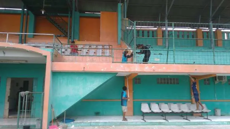Dispora Kabupaten Bogor Revitalisasi Stadion Mini Persikabo