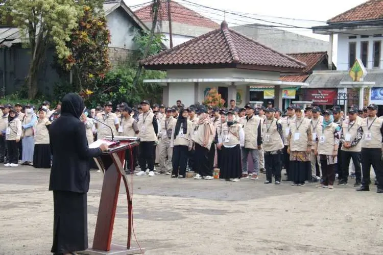 372 Orang PTPS Kecamatan Pamijahan Resmi Dilantik