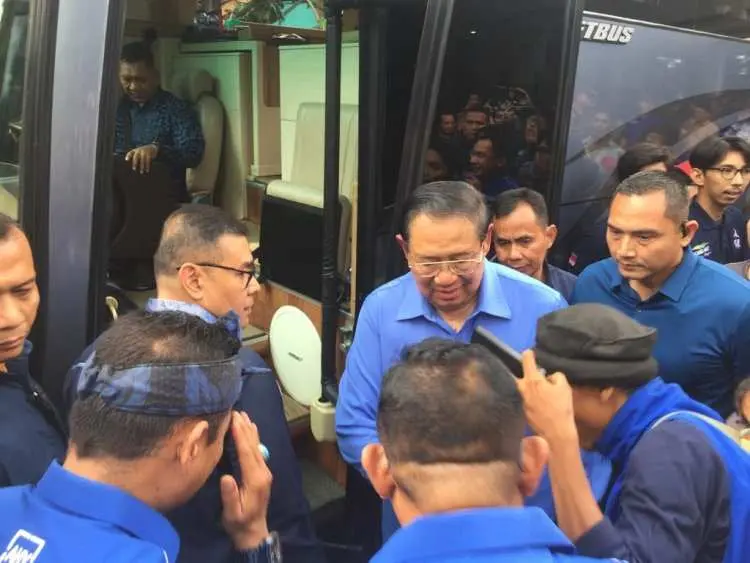 SBY Komitmen Menangkan Prabowo - Gibran