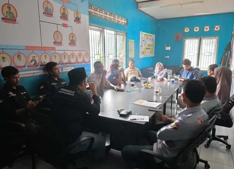 Panwaslu Kecamatan Leuwiliang Sosialisasikan Rapat Kordinasi Pengawasan Logistik dan Calon PTPS Pemilu 2024