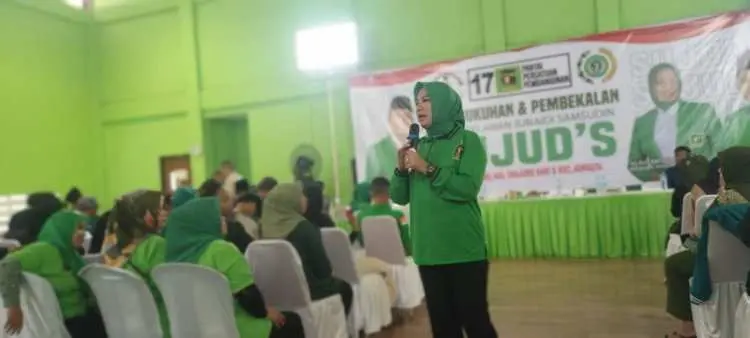 Temui Relawan Sujud's Bogor Timur, Elly Rachmat Yasin Targetkan Capai 300 Ribu Suara PPP