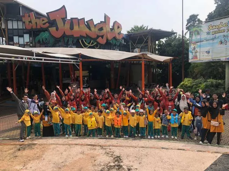 Sekolah TK Lebah Ceria Lakukan Fieldtrip Ke The Jungle Waterpark