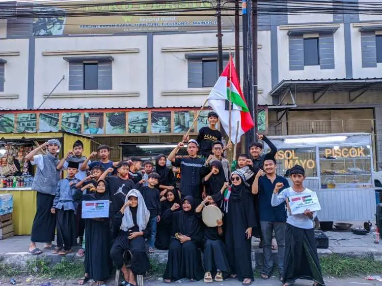 Yayasan Nurul Hikmah Cicurug Gelar Aksi Dukungan dan Galang Dana Untuk Palestina