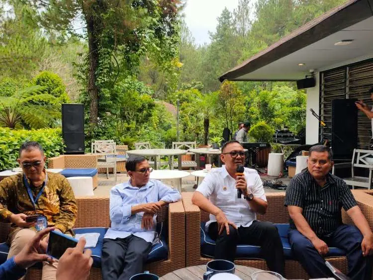 Coffe Morning Bupati Bogor Bersama Pemred Media Massa Di Bogor, Dihadiri Ketua Umum PWI Pusat
