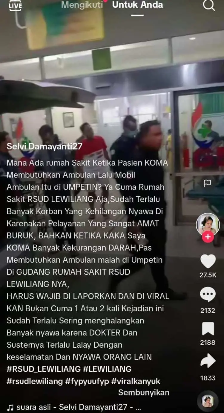 RSUD Leuwiliang Viral di TikTok, Ribuan Komentar Netizen Menghujat