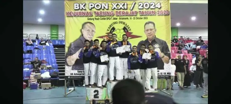 Dua Atlet Tarung Derajat Kabupaten Bogor Raih Tiket PON Sumut 2024