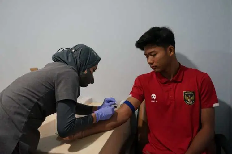 Skuad Timnas U-17 Jalani Test Kesehatan