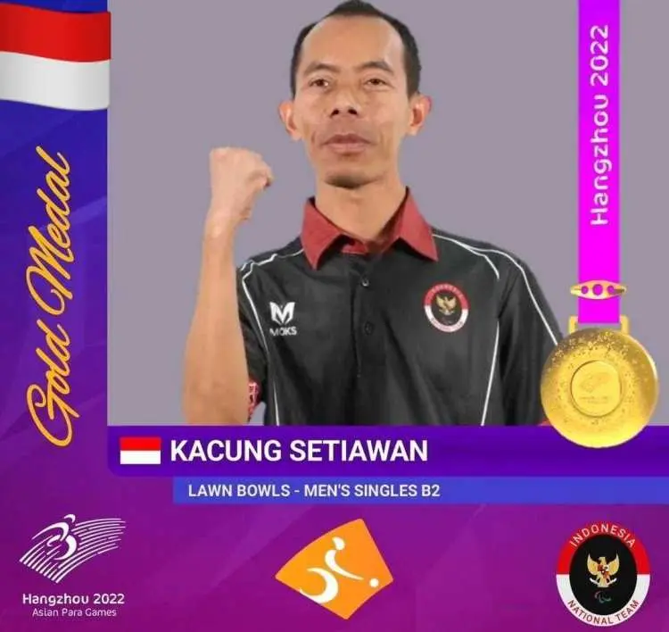 Dua Atlet NPCI Kabupaten Bogor Sabet Emas Asian Paralimpic 2023