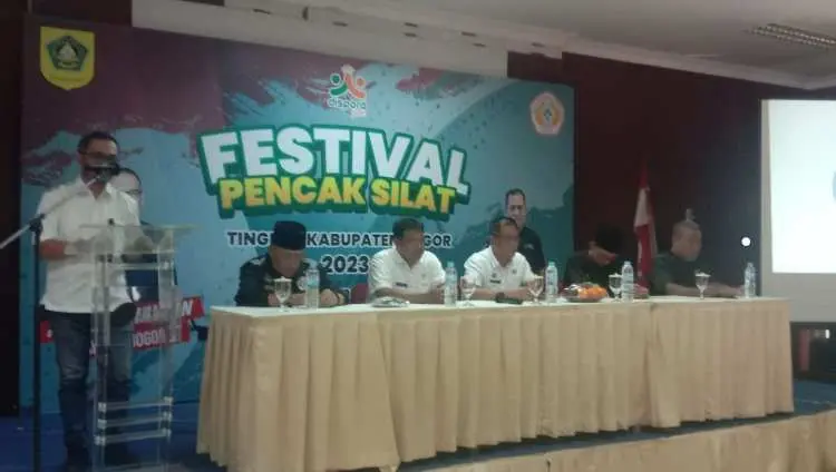 Dispora Gelar Festival Pencak Silat Tradisi Tingkat Kabupaten Bogor 2023