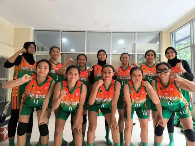 Tim Basket Putri Kabupaten Bogor Bidik Tiga Besar