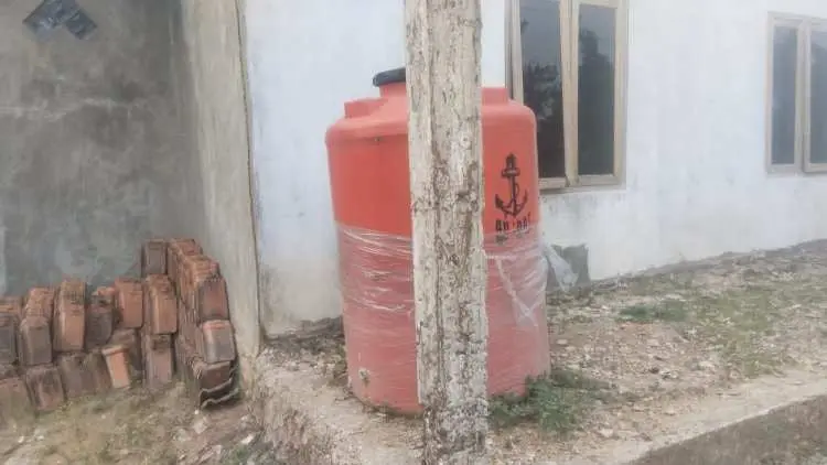 Kemarau Melanda, Sumur Bor di Desa Tegalwangi Jasinga Malah Mangkrak