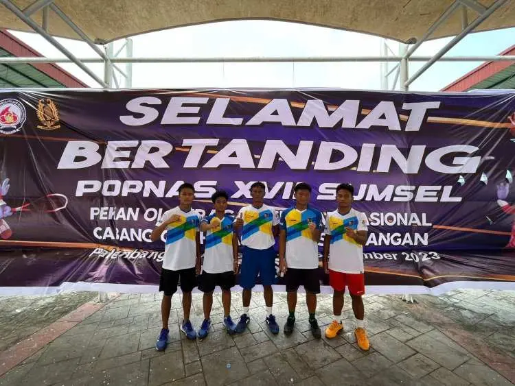 Sri Agus Targetkan Tim Beregu Tenis Putra Masuk Final Popnas 2023