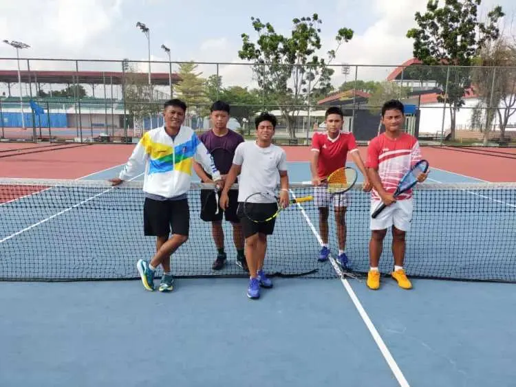Event Popnas 2023, Ini Pesan Sri Kuncoro Kepada Atlet Tenis  Bumi Tegar Beriman
