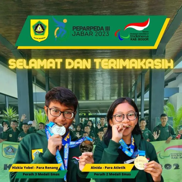 Dua Atlet NPCI Kabupaten Bogor Perkuat Jabar di Peparpenas 2023
