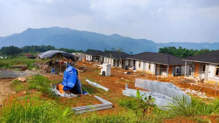 Huntap Desa Cisarua Kecamatan Nanggung Mulai Dibangun, Pokmas Minta Jalan Akses Warga Diperhatikan