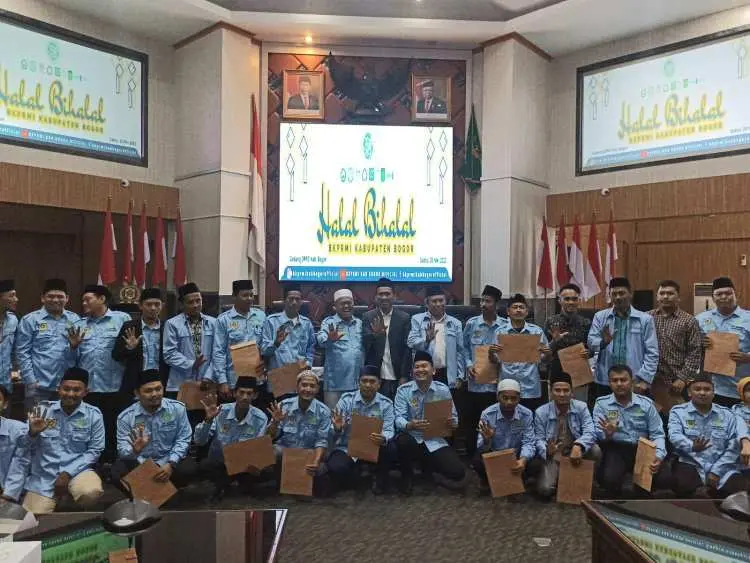 Hadiri Halal Bi Halal DPD BKPRMI Kabupaten Bogor, Ini Pesan Ruhiyat Sujana