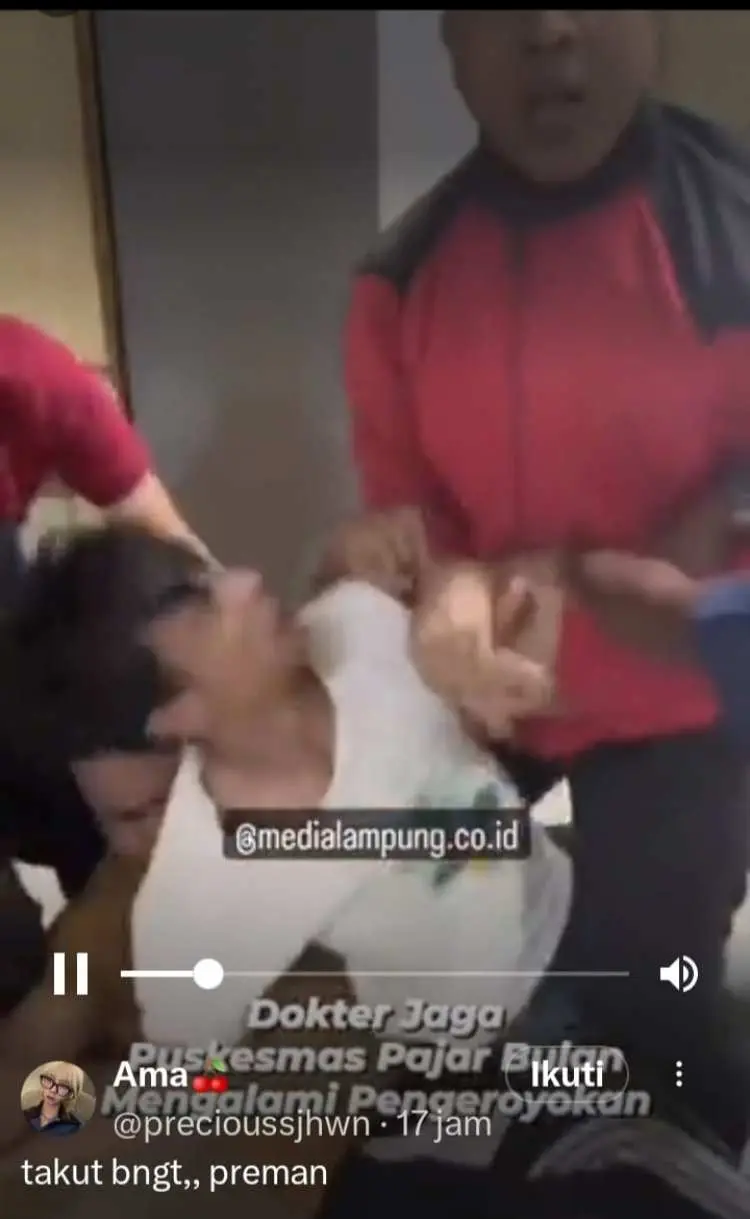 Lampung Viral Lagi! Kali Ini Dokter Dihajar Keluarga Pasien