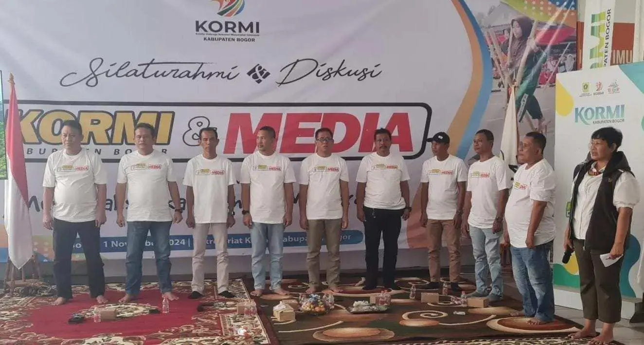 KORMI Kabupaten Bogor Ajak Insan Pers Sosiliasaikan Eksistensi Organisasi ke Warga Tegar Beriman