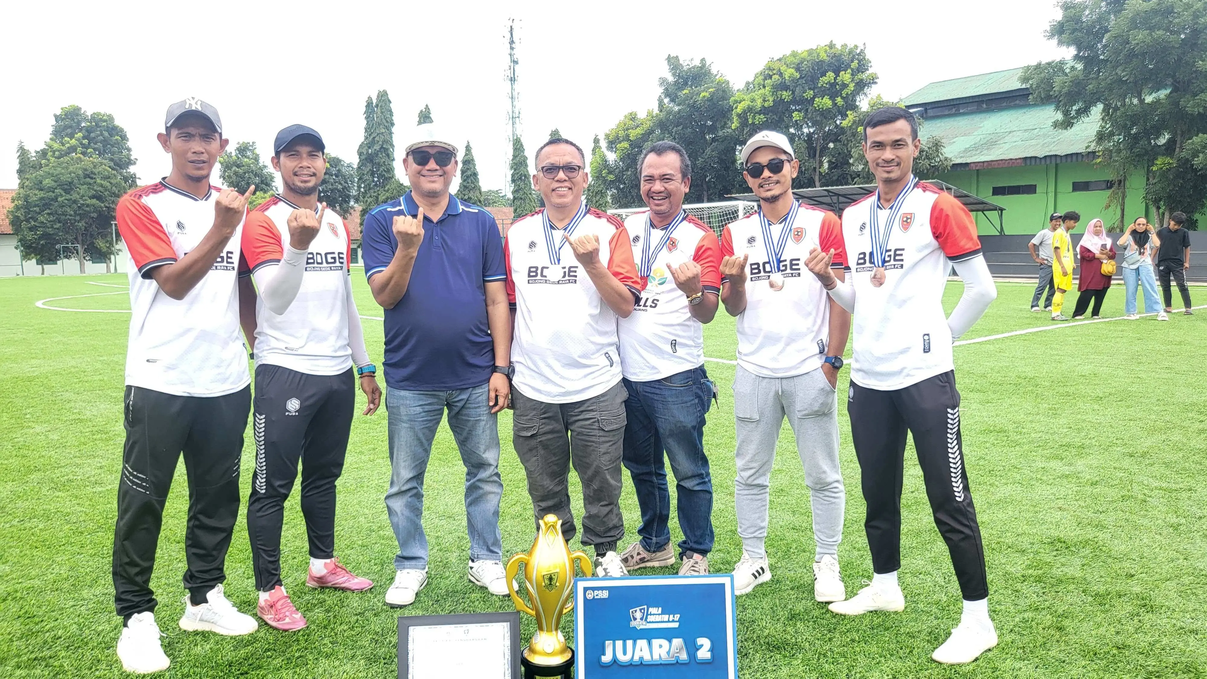 BOGE FC Runner Up Piala Soeratin U 17 Jawa Barat 2024