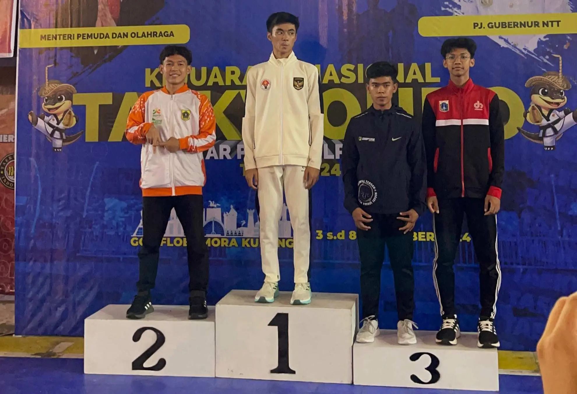 Atlet Taekwondo PPOPM Sabet Medali Perak di Kejurnas 2024