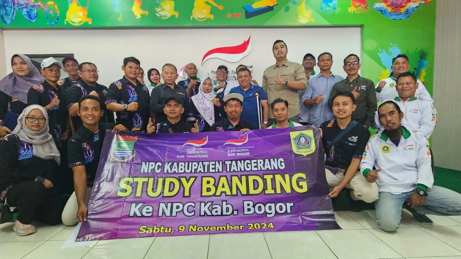 NPCI Kabupaten Bogor Magnet Study Banding Tata Kelola Organisasi dan Pembinaan Atlet 