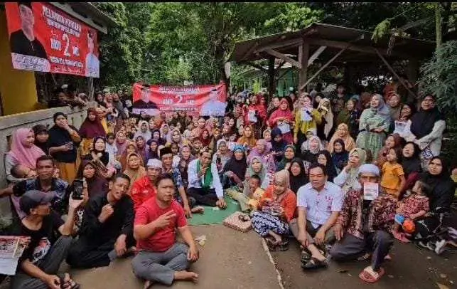 Giliran Dapil Enam Diobrak Abrik Kang Mus, Ini Curhatan Warga Ciseeng Pada Paslon Nomor 02