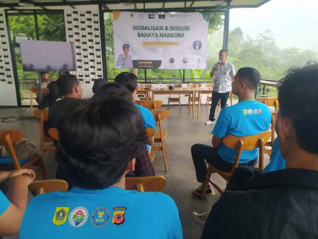 Cegah Peredaran Narkoba Di Desa, Pemdes Sukatani Kecamatan Sukaraja Gelar Sosialisasi Desa Bersinar