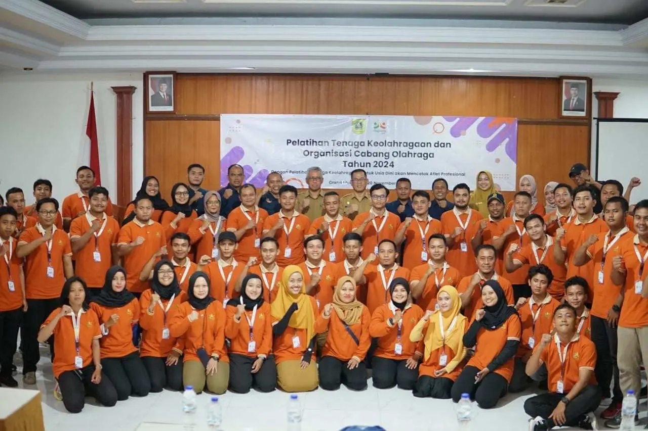 70 Guru Olahraga Sekolah Dasar di Kabupaten Bogor Ikuti Bimtek Pelatihan  Pengembangan dan Pembinaan Tenaga Keolahragaan
