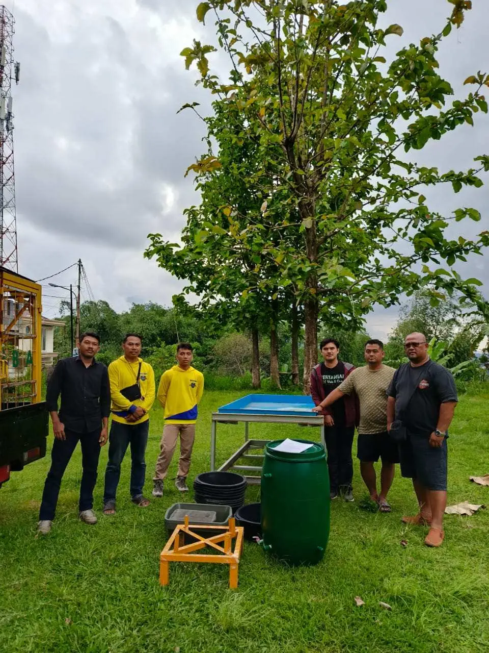 HMI MPO Cabang Bogor Galakkan Program Sampah Mandiri di Harjasari