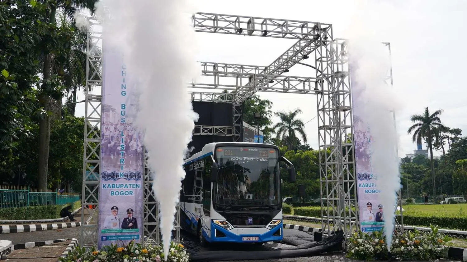 Ini Jadwal dan Rute Bus Listrik Tegar Beriman yang Jadi Inovasi Baru di Pemkab Bogor