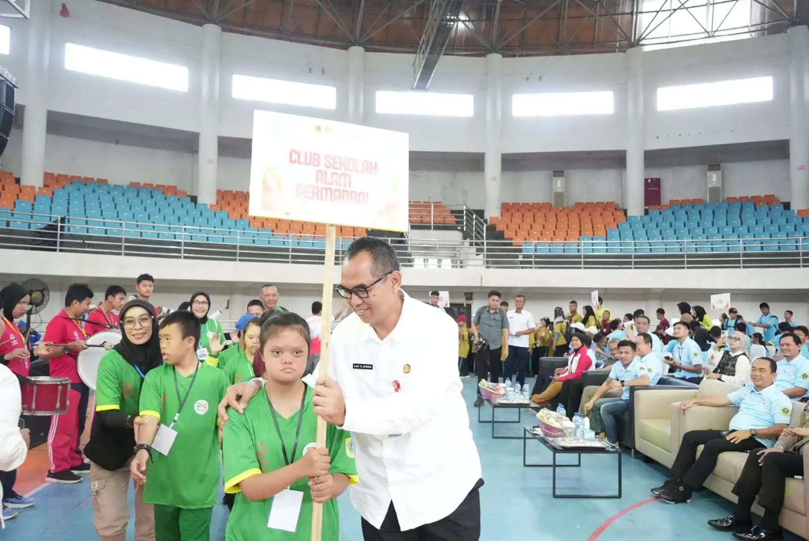 Sekda Ajat Buka Pekan Special Olympic Kabupaten Bogor 2024