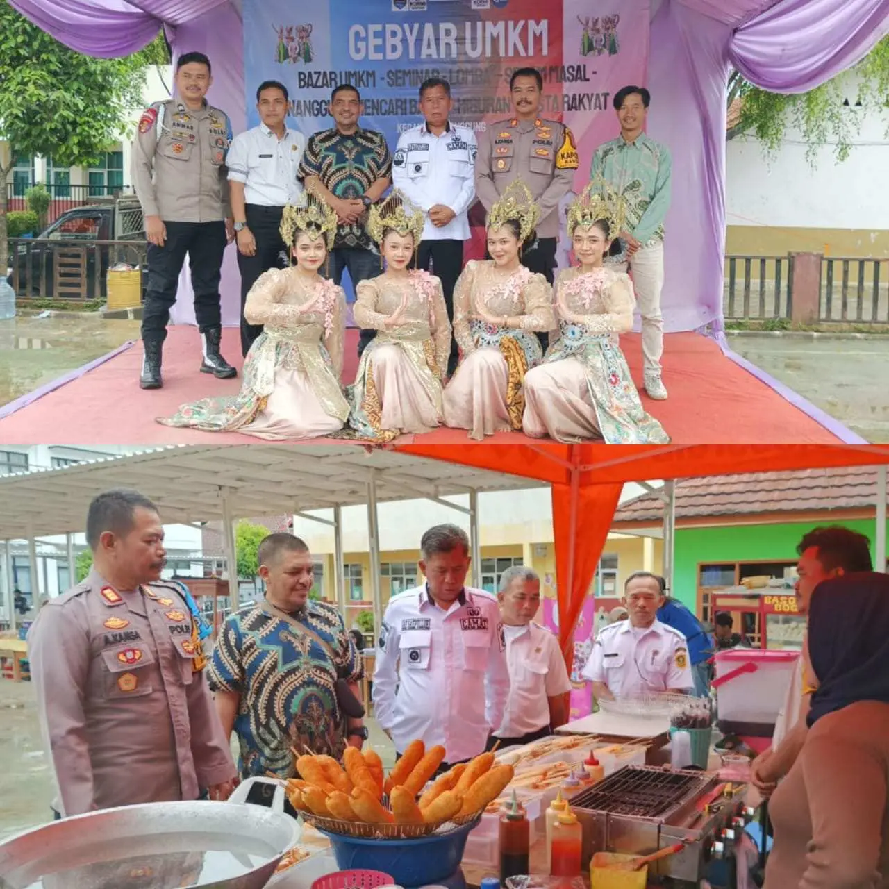 Kecamatan Nanggung Sukses Gelar Gebyar UMKM