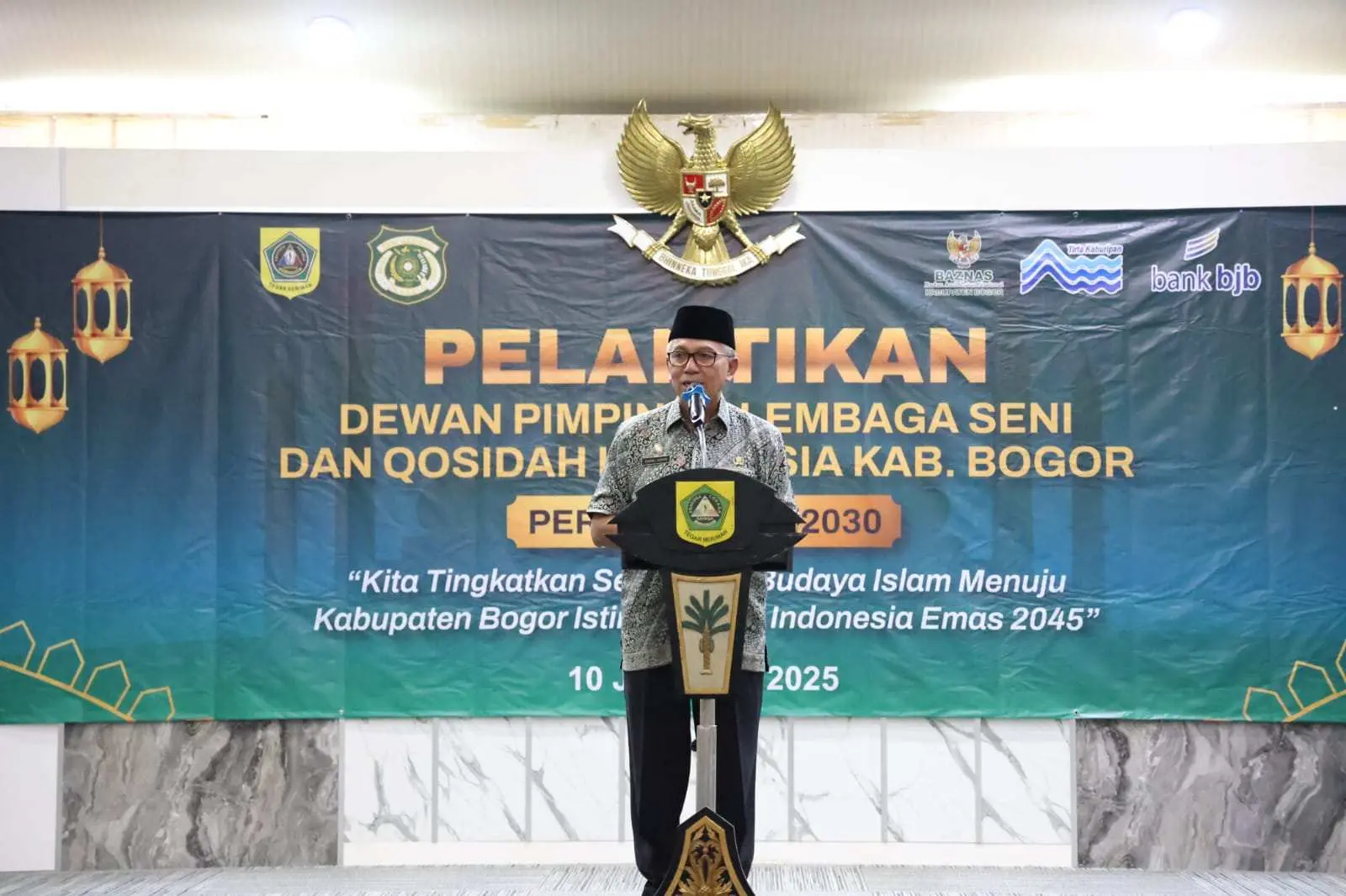 DPK LASQI Kabupaten Bogor Periode 2024-2029 Resmi Dilantik