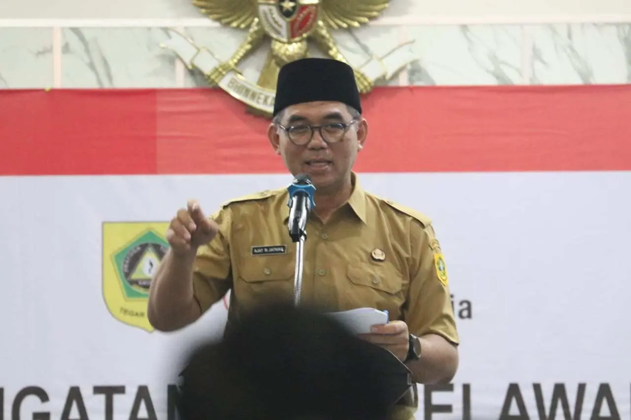Sekda Ajat Minta PMI Bantu Optimalkan Pelayanan Daerah