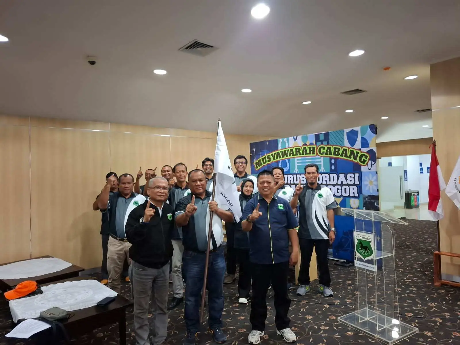 Usai Muskab, Kepengurusan Pordasi Kabupaten Bogor Periode Baru Langsung Dilantik