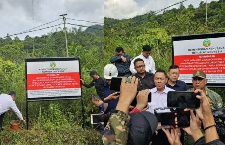 Pulihkan Fungsi Hutan di Bogor, Puluhan Vila dan Resort Disegel Kementerian Kehutanan