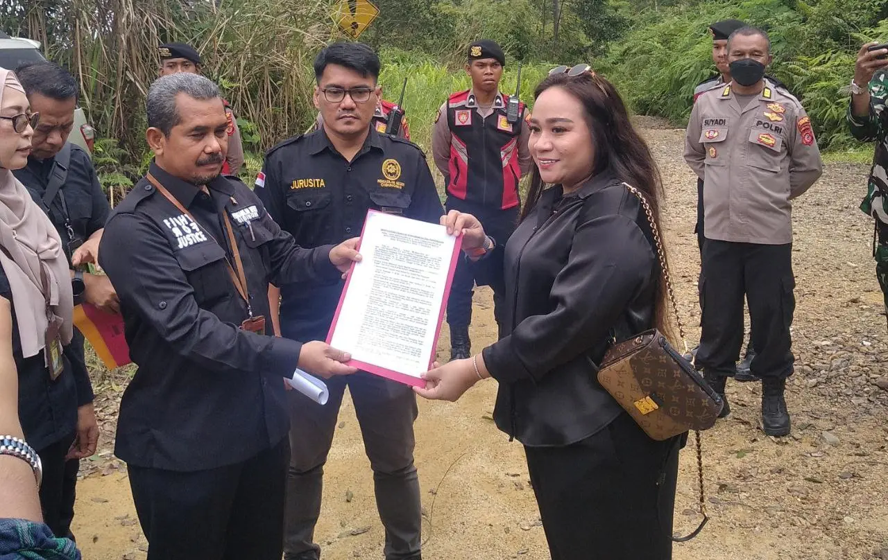 Tuntas! Eksekusi Lahan Tambang PT BCMG Tani Berkah di Cigudeg Bogor Berakhir Damai