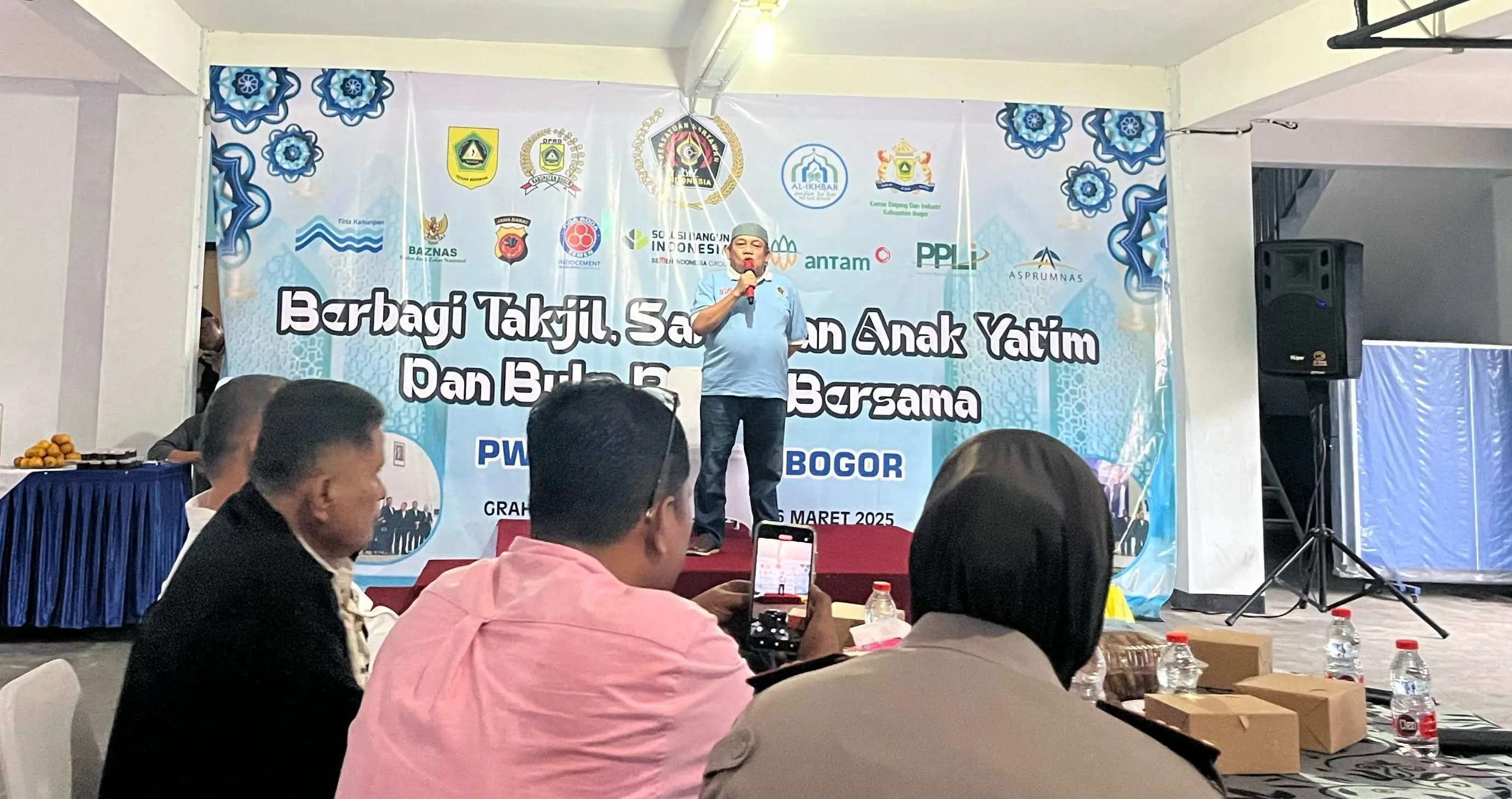 Hadiri Bukber dan Santunan Anak Yatim PWI Kabupaten Bogor, Begini Kata Plt Ketua PWI Jabar