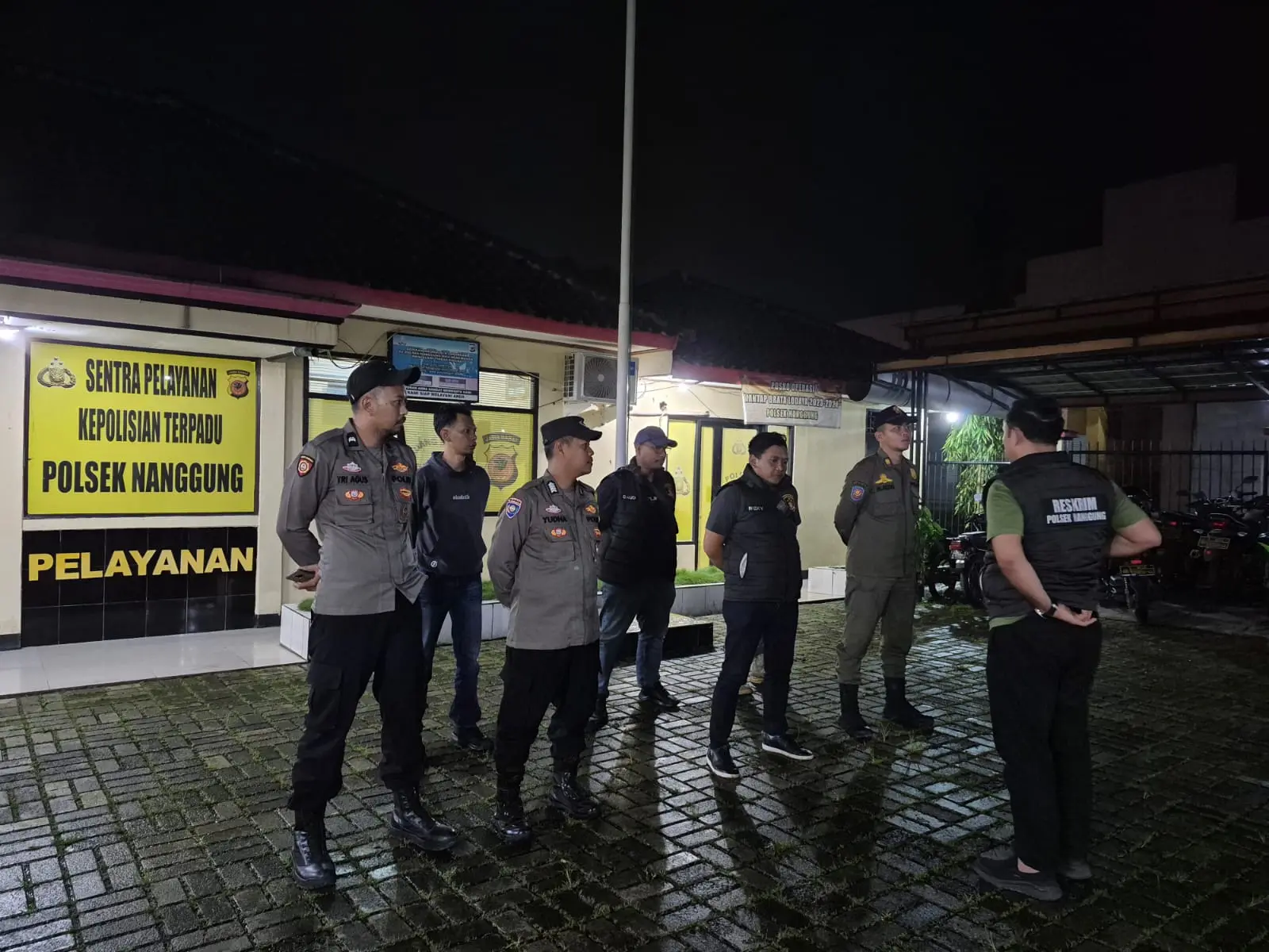 Jaga Stabilitas Keamanan Warga, Polsek Nanggung Gelar Operasi KRYD Tiap Pekan