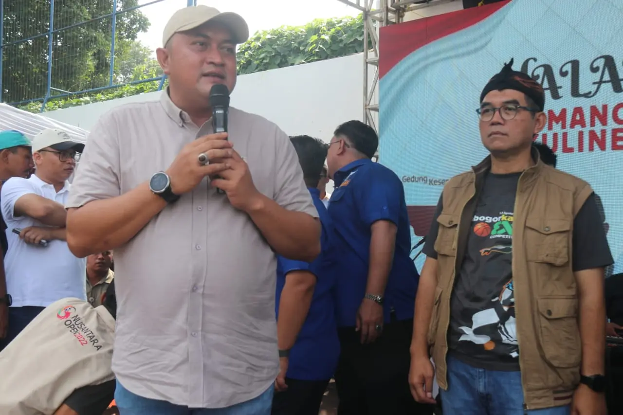 Pemanfaatan Ruang Publik, Ribuan Warga Hadiri Mancing Massal dan Kuliner Gratis di Cibinong