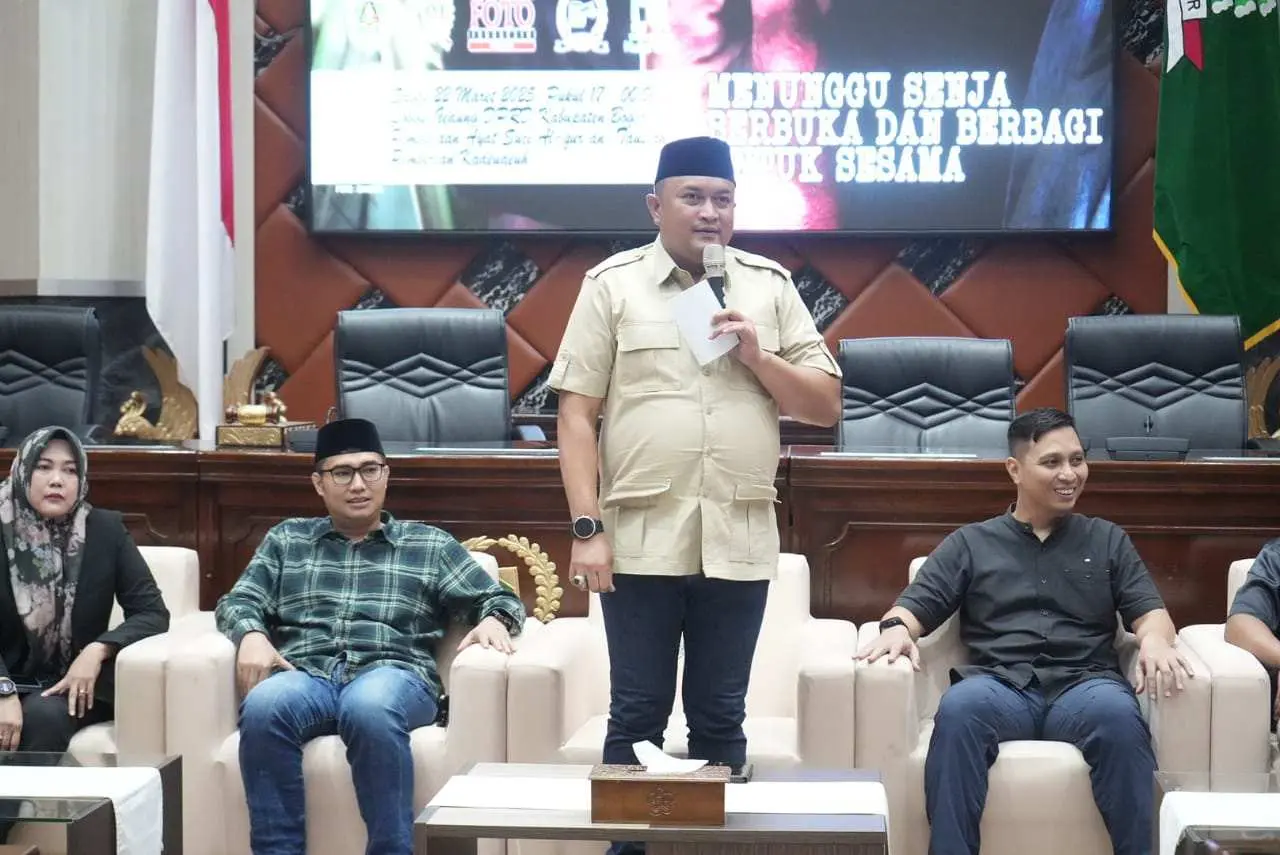 Bupati Bogor Hadiri Bukber Sahabat Tunanetra Nurul Qolbi