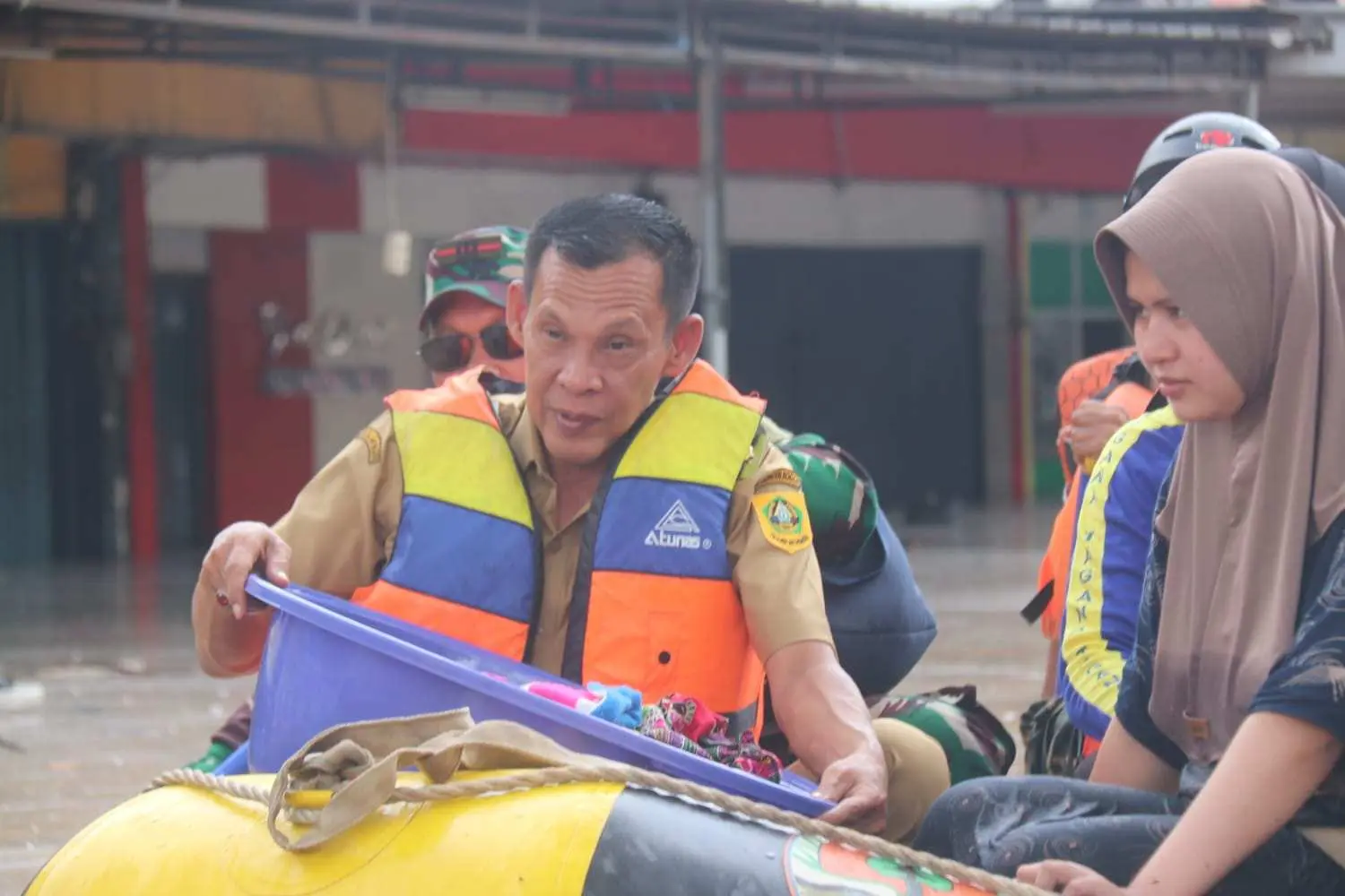 Wabup Bogor Tinjau Lokasi Banjir di Bojongkulur dan Cipayung Girang